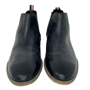 Ben Sherman Chelsea Boots Men's 13 Black Leather Slip On Ankle Boots